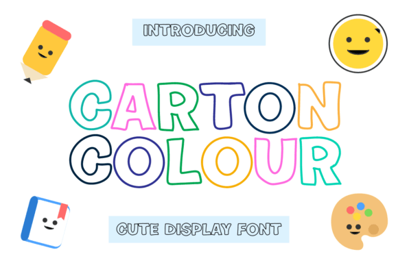 Carton Colour: The Playful Typeface for Vibrant Branding
