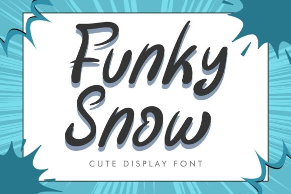 Funky Snow: The Bold Typeface That Demands Attention