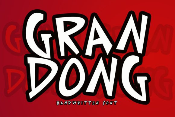 Grandong: The Bold, Fun Display Font That Brings Designs to Life