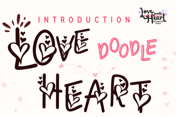 Love Doodle Heart: The Typeface That Whispers Sweet Nothings