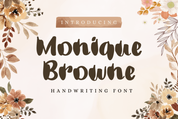 Monique Browne: Where Hand-Lettered Charm Meets Earthy Elegance