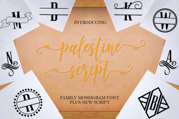 Palestine Script and Monogram: A Designer's Toolkit for Timeless Branding