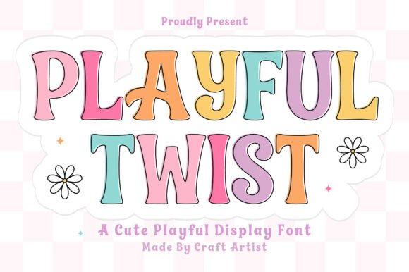 Playful Twist: The Font That Puts Personality on the Page