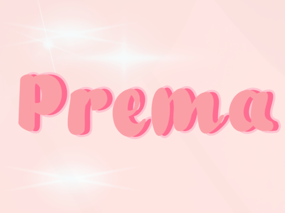 Prema: A Handwritten Font That Feels Like a Friendly Hug