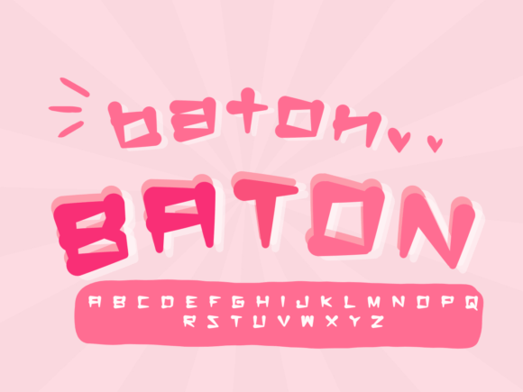 The Handwritten Font That Feels Like a Friend: Meet Baton