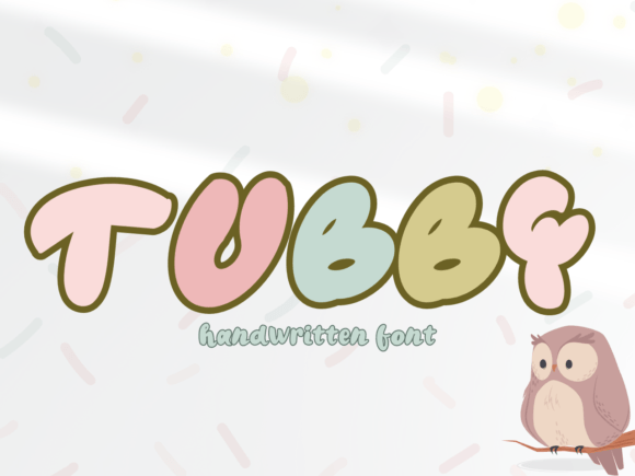 Tubby: The Handcrafted Font That Brings Authenticity to Your Designs