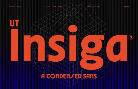 UT Insiga: A Modern Typeface for Clear Communication